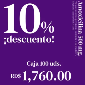 Amoxicilina Alfa | 500 mg