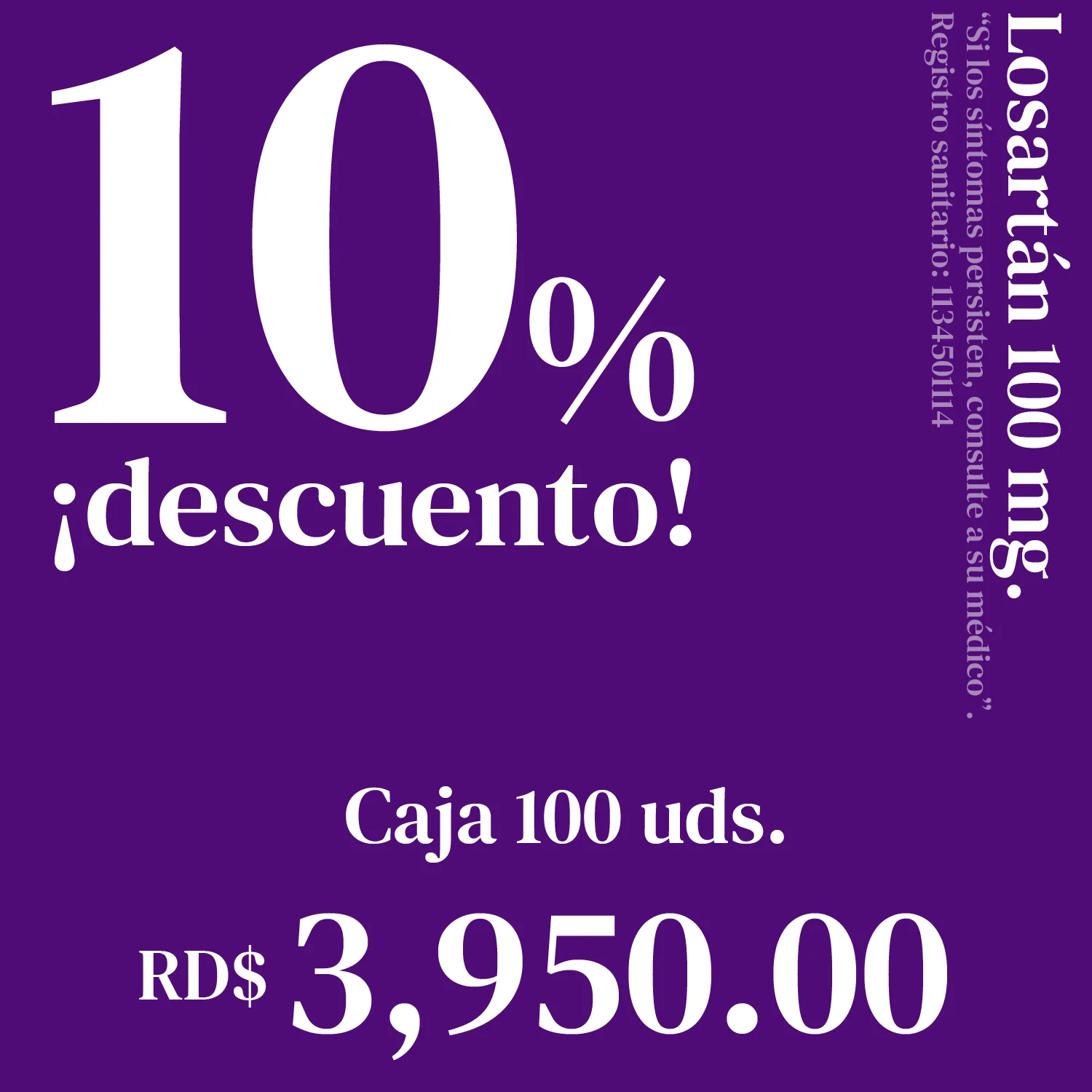 Losartán MK | 100 mg