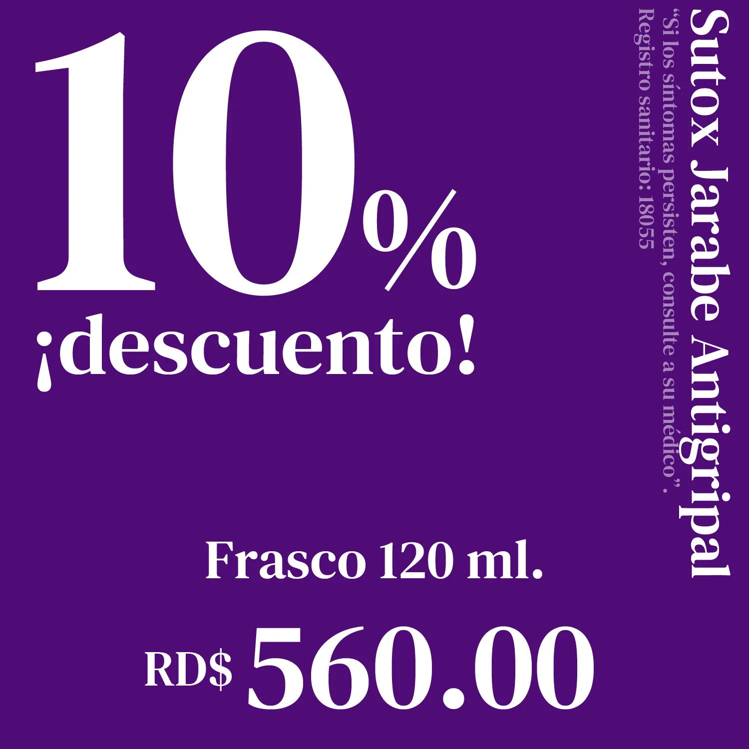 Sutox Sued | Jarabe Antigripal